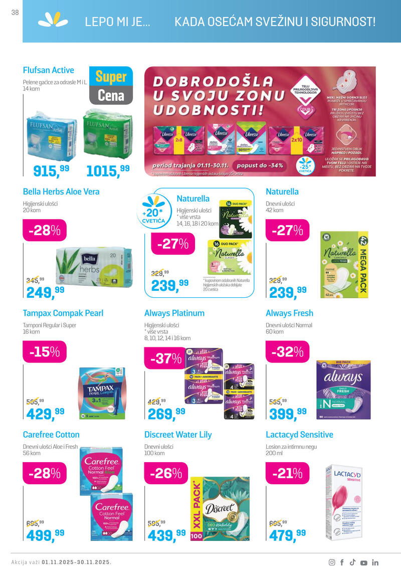 Lilly Drogerie katalog akcija