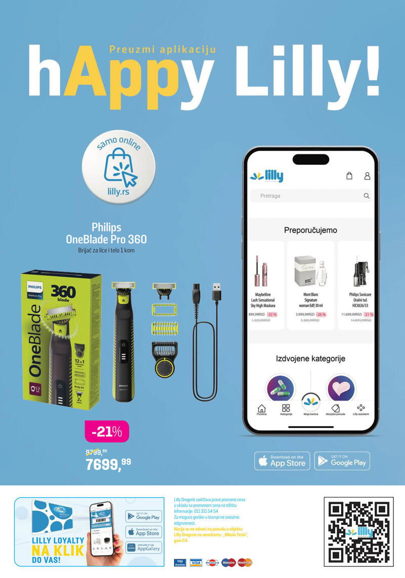 Lilly Drogerie katalog akcija