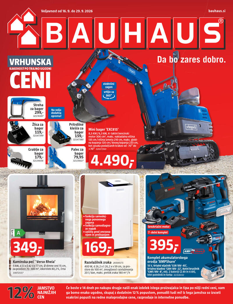 Bauhaus katalog akcija Redni katalog