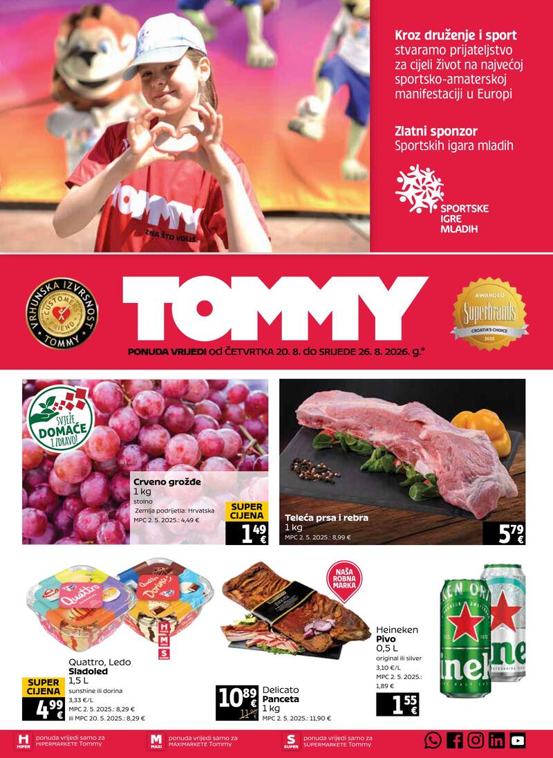 Tommy katalog akcija Akcijski katalog