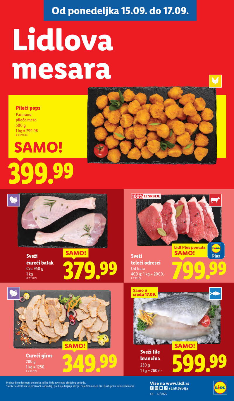 Lidl katalog akcija