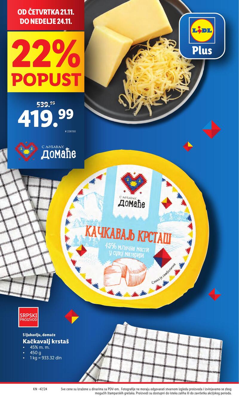 Lidl katalog akcija