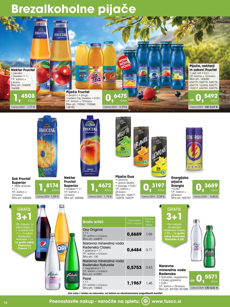 Tuš Cash & Carry gostinec