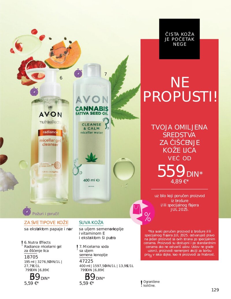 Avon katalog akcija