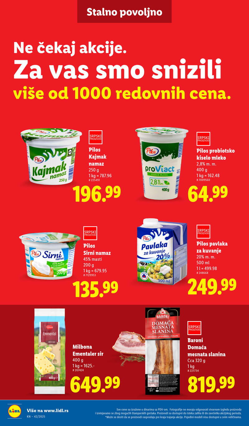 Lidl katalog akcija