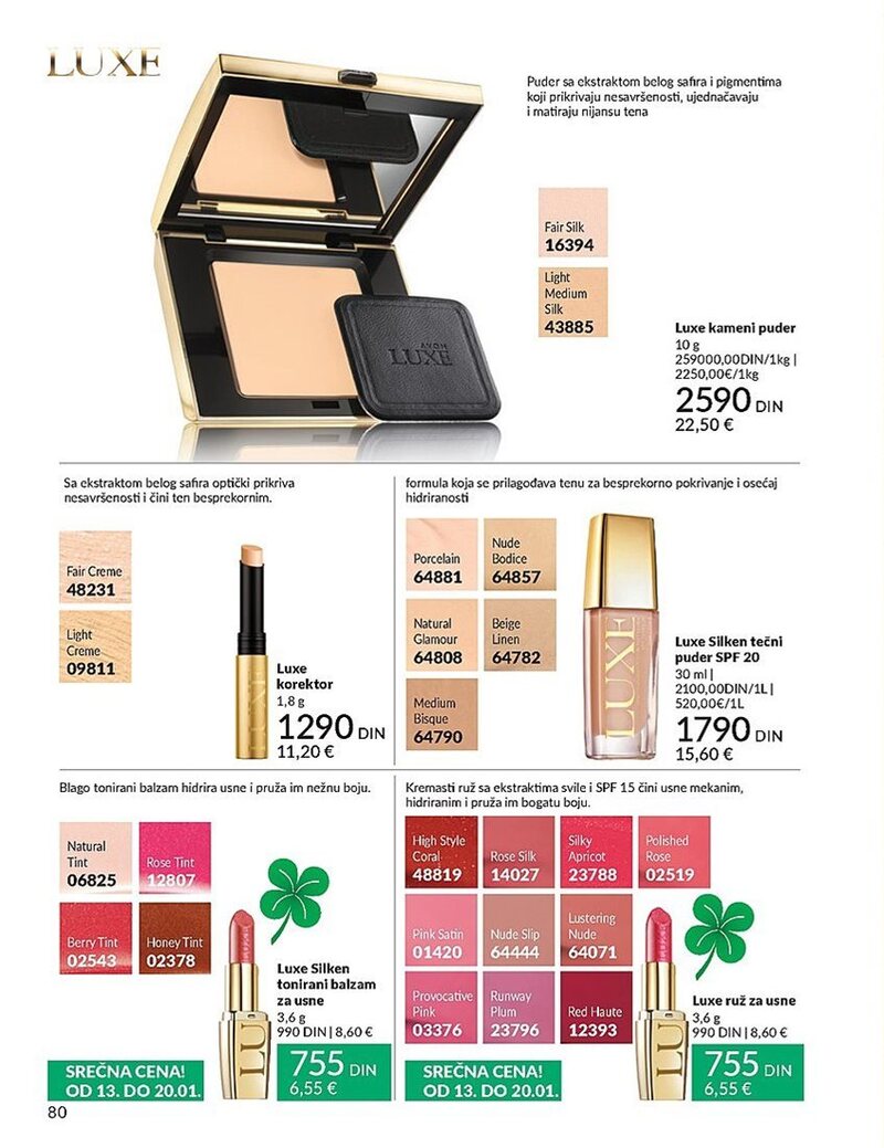 Avon katalog akcija