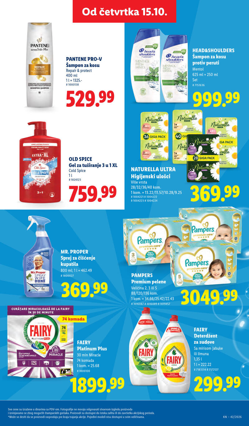 Lidl katalog - Nedeljna akcija