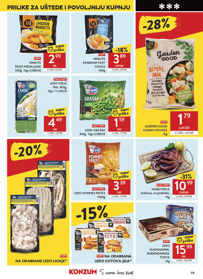 Konzum kataloška akcija