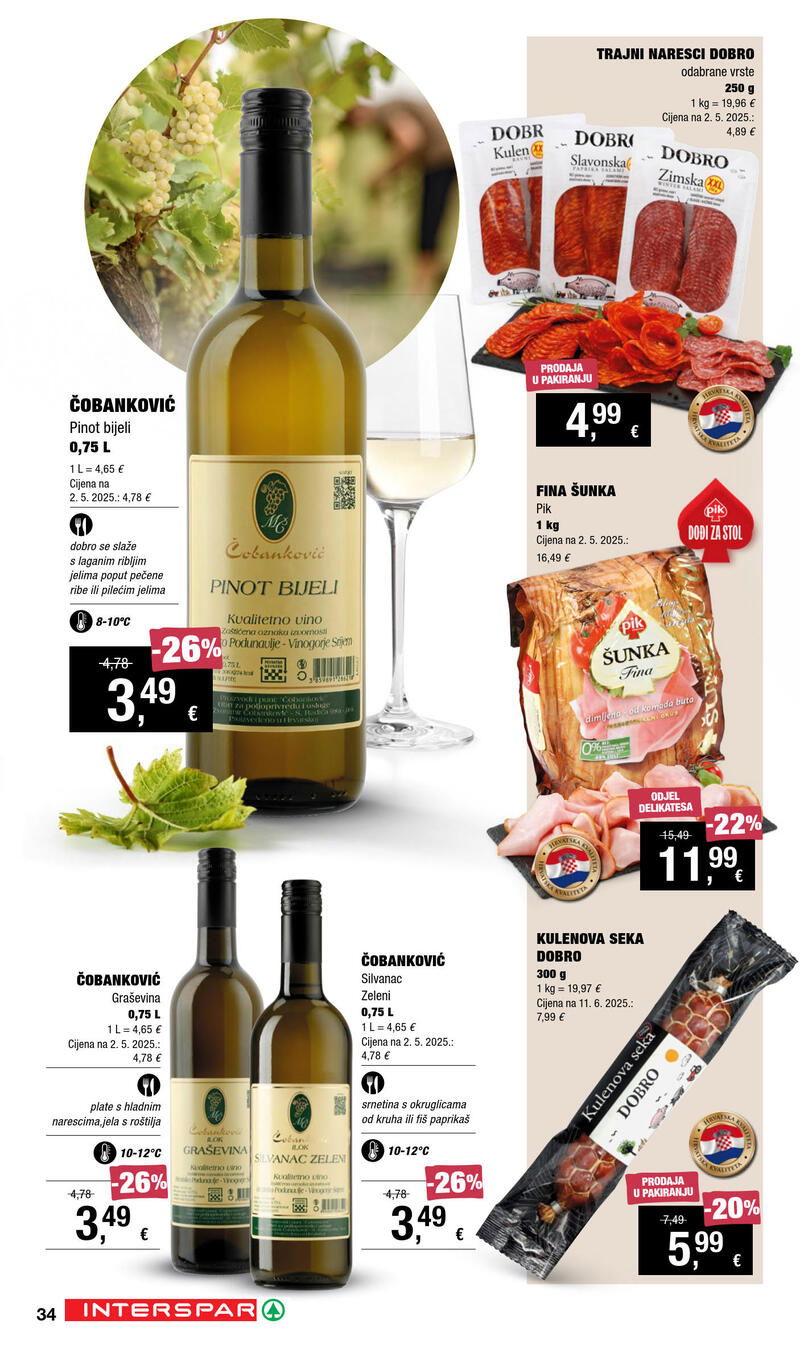 Spar vino i delicije