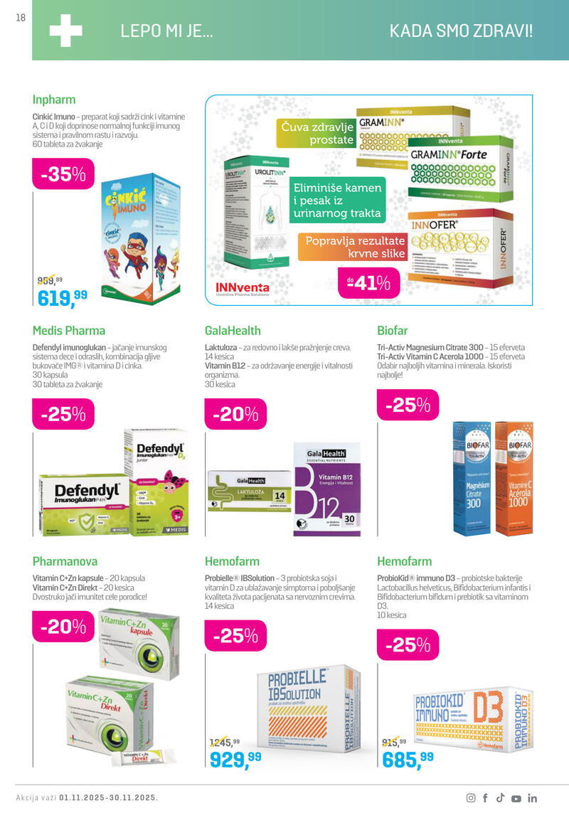 Lilly Drogerie katalog akcija