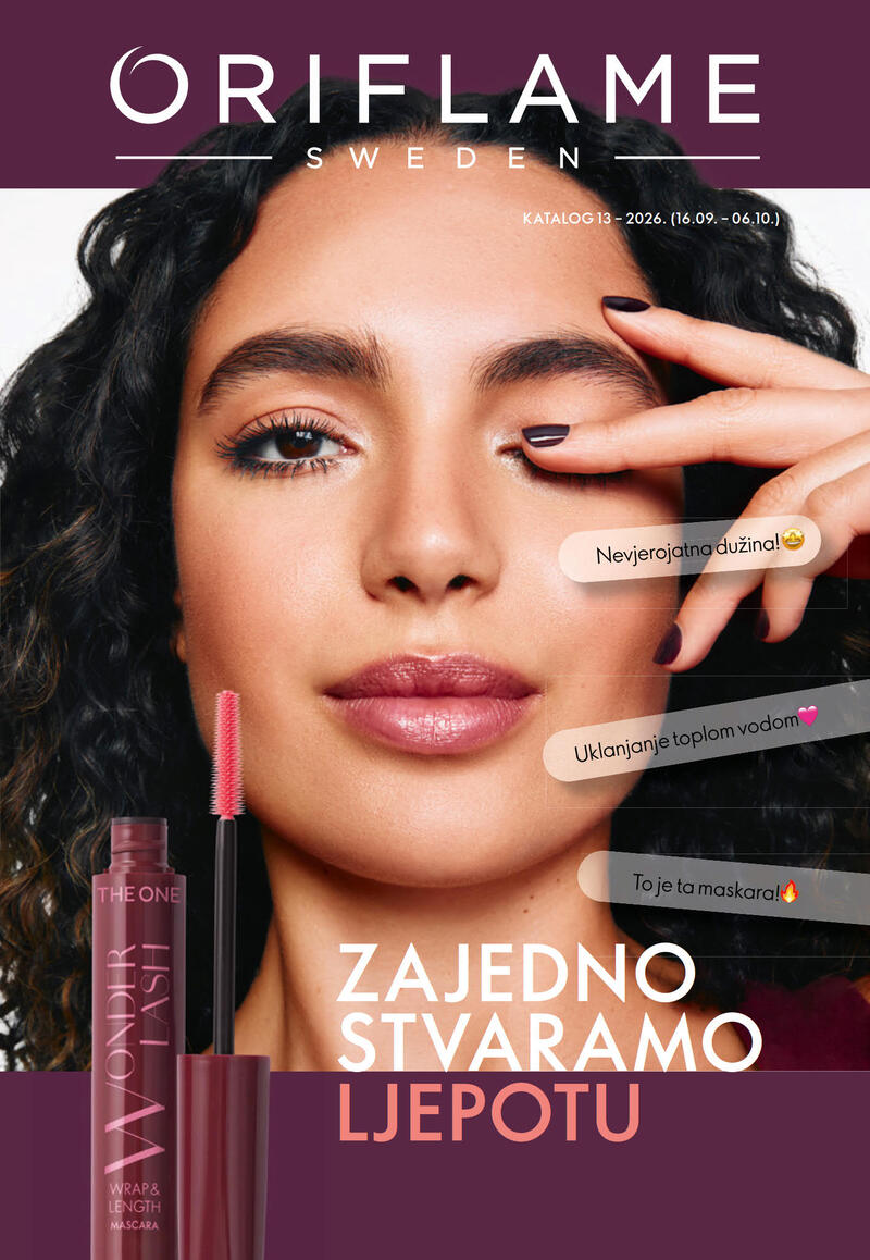 Oriflame katalog akcija Kozmetika