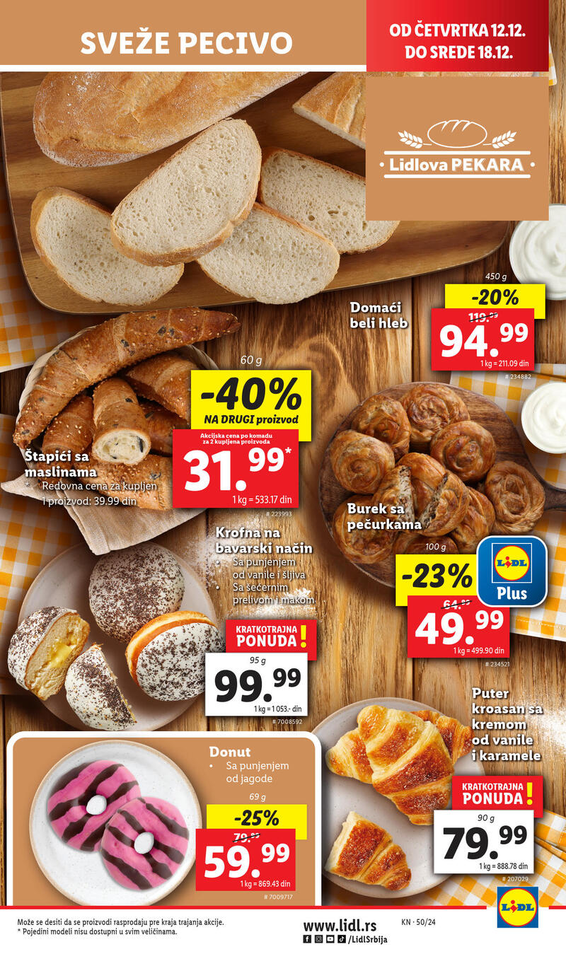 Lidl katalog akcija