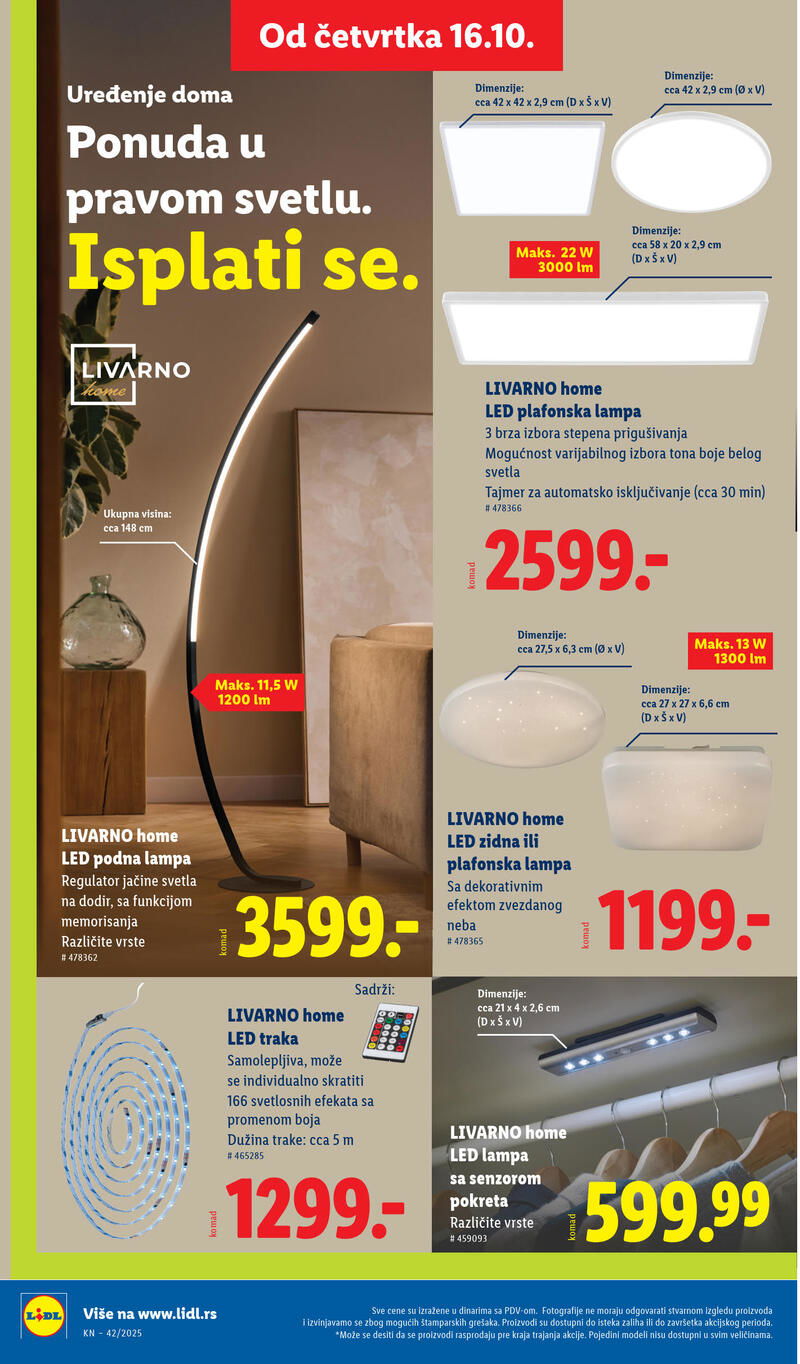 Lidl katalog akcija