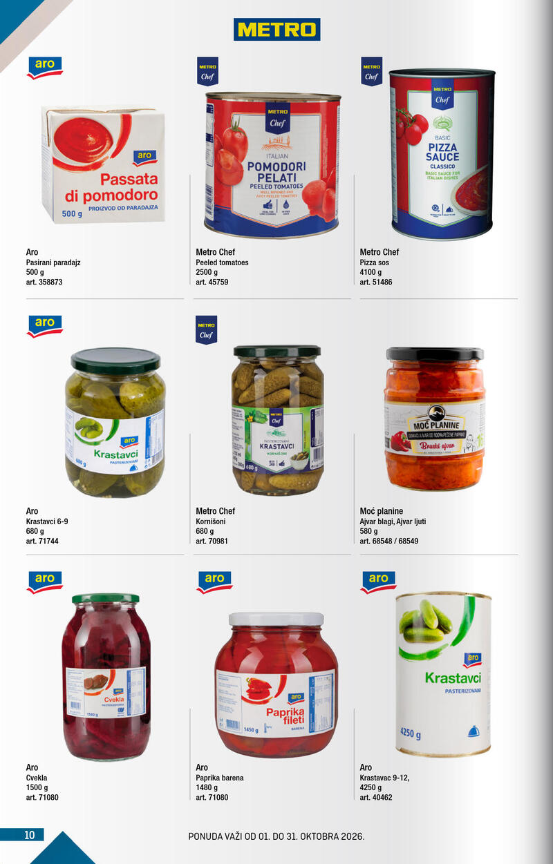 Metro katalog - Kupi više plati manje