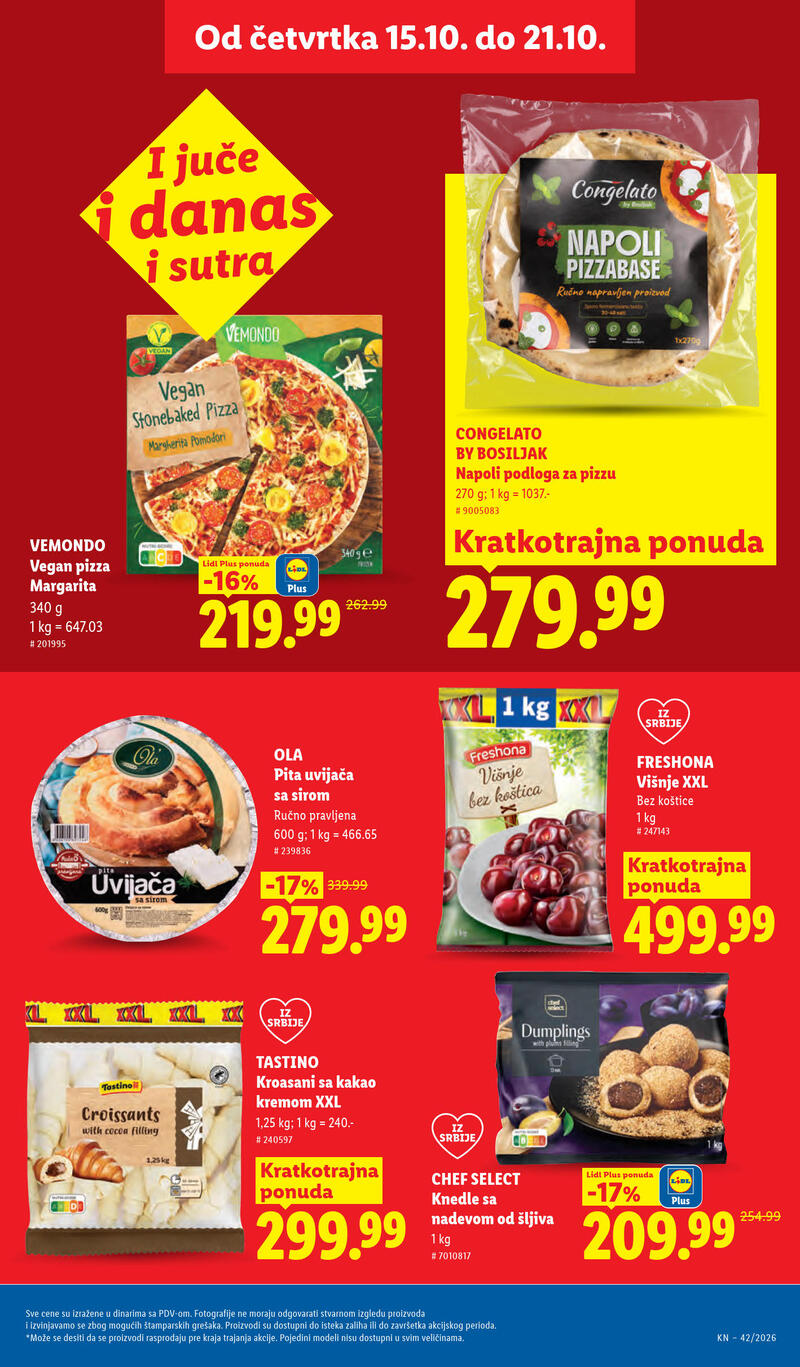 Lidl katalog - Nedeljna akcija