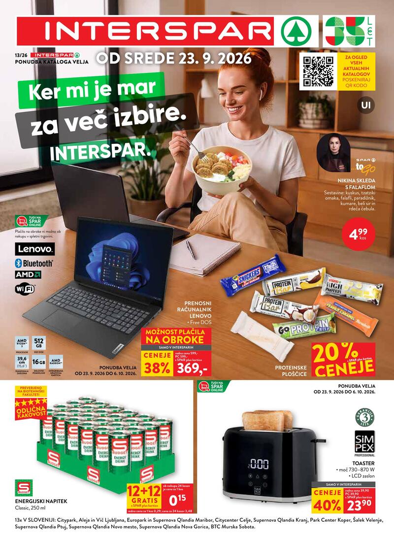 Spar katalog akcija Interspar akcija