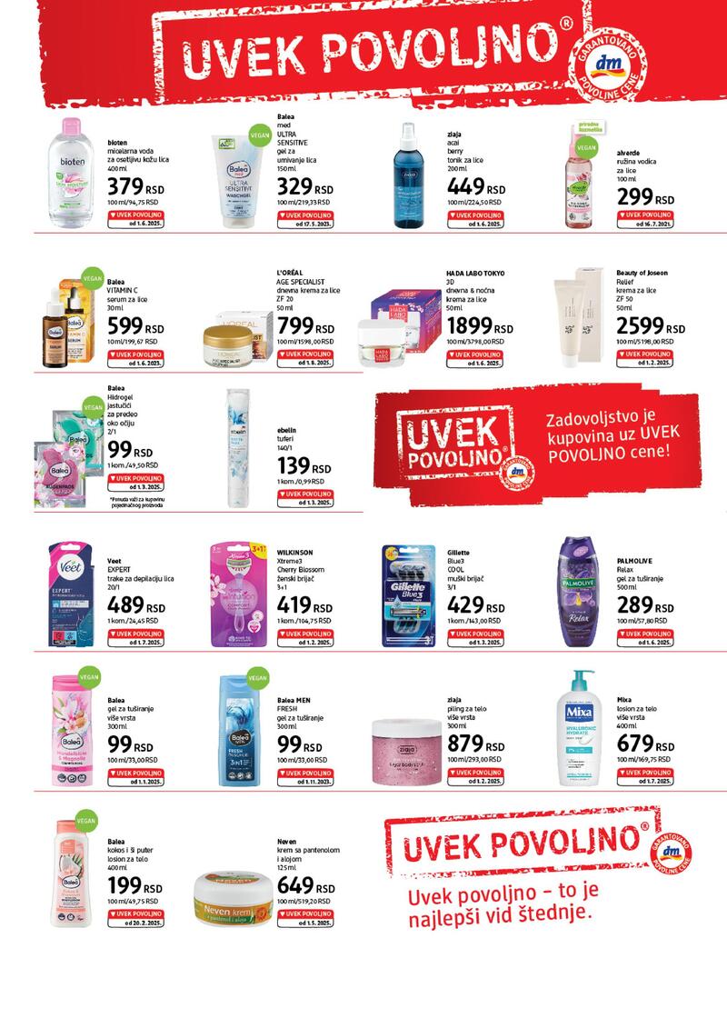 DM Drogerie katalog super cene