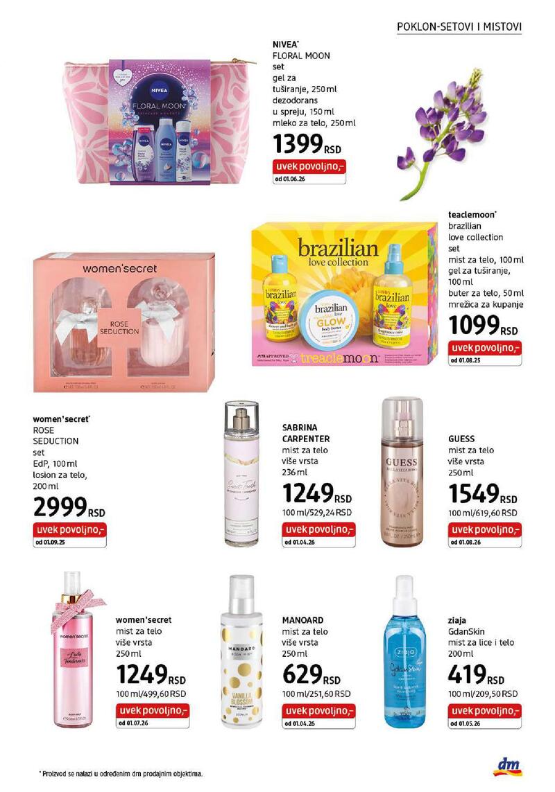 DM Drogerie katalog akcija