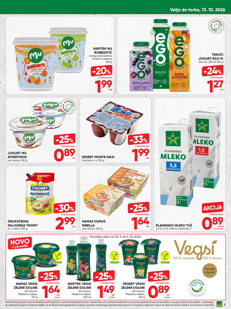 Tuš katalog - Dvotedenska akcija
