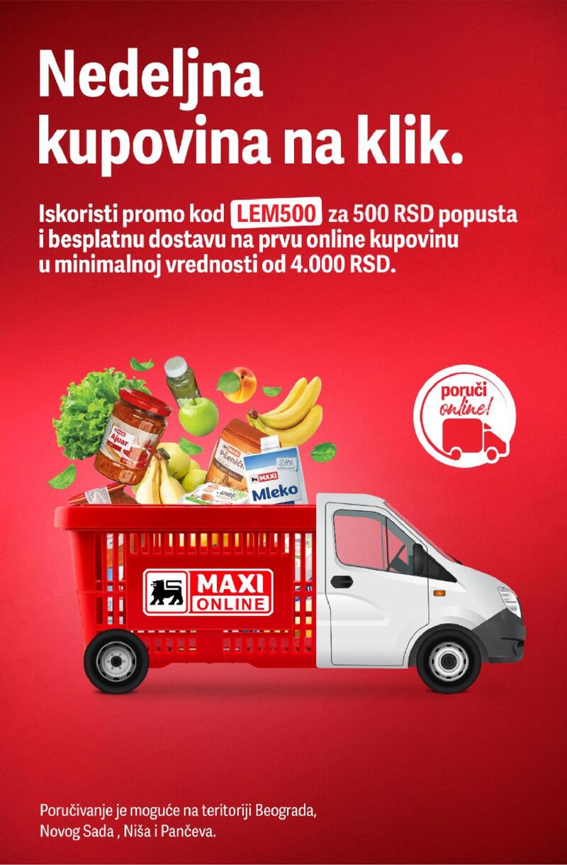 Mega Maxi nedeljna akcija
