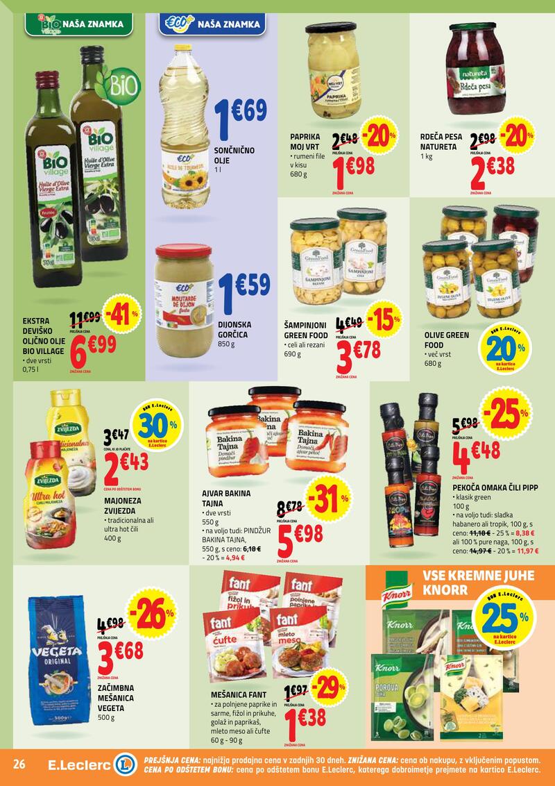 E.Leclerc redni katalog