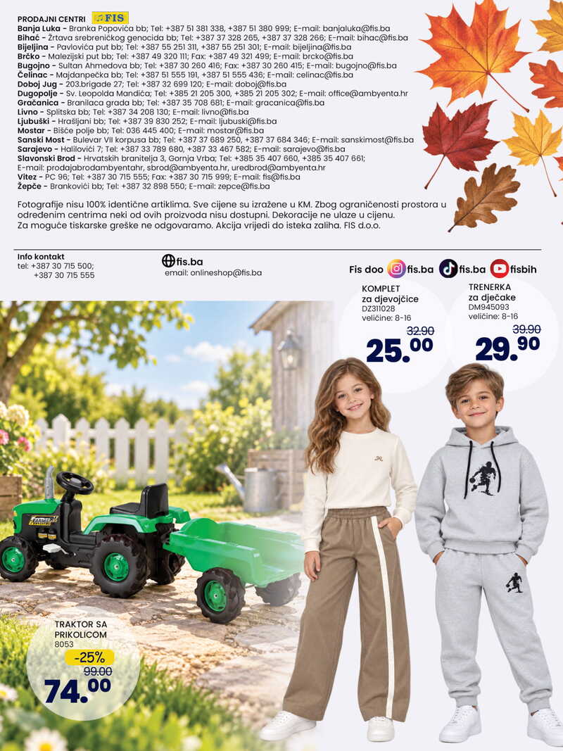FIS katalog - Mjesečna akcija