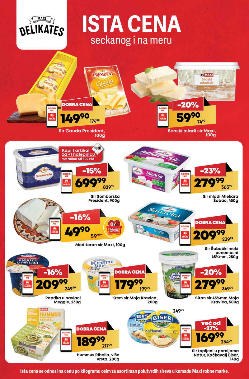 Mega Maxi nedeljna akcija