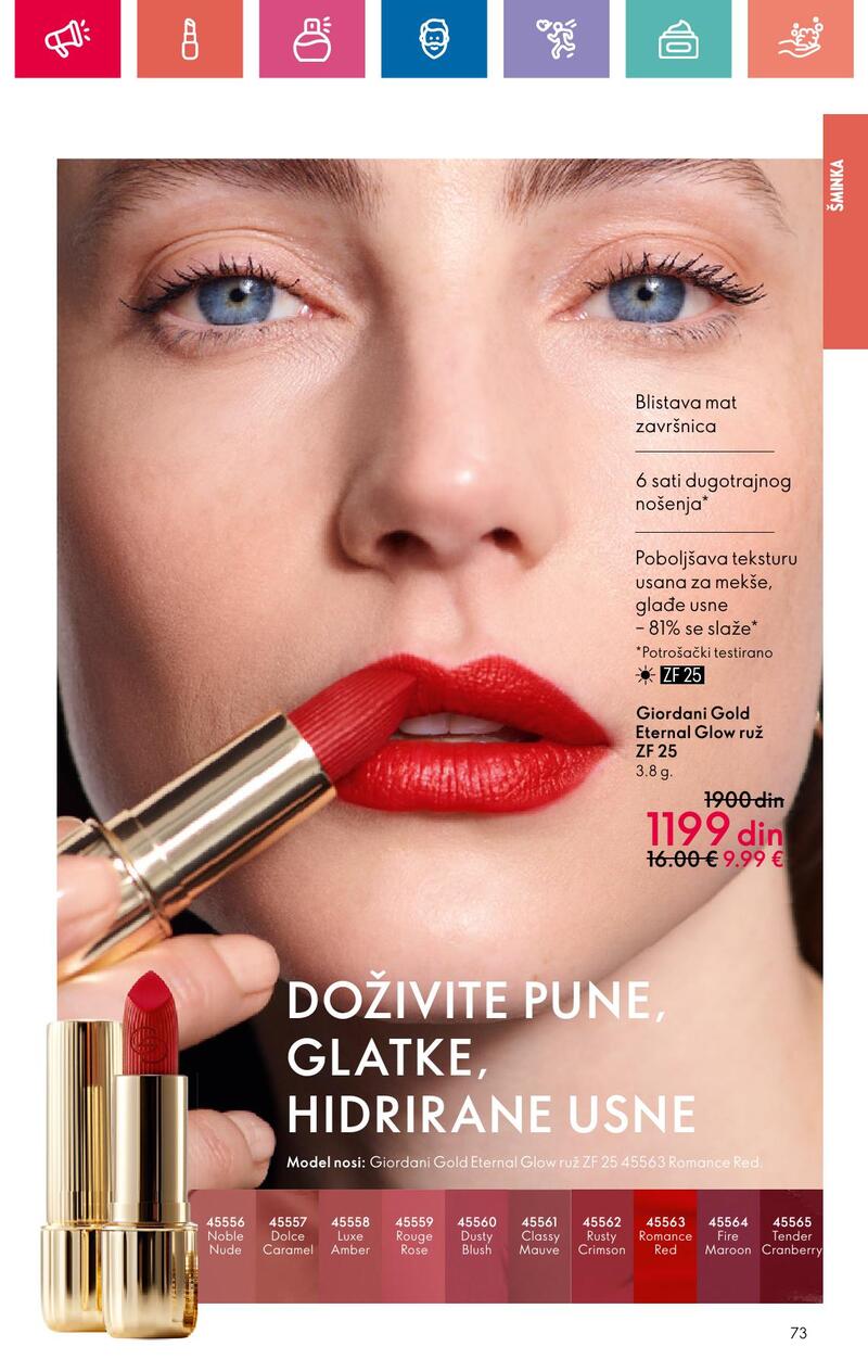 Oriflame katalog akcija