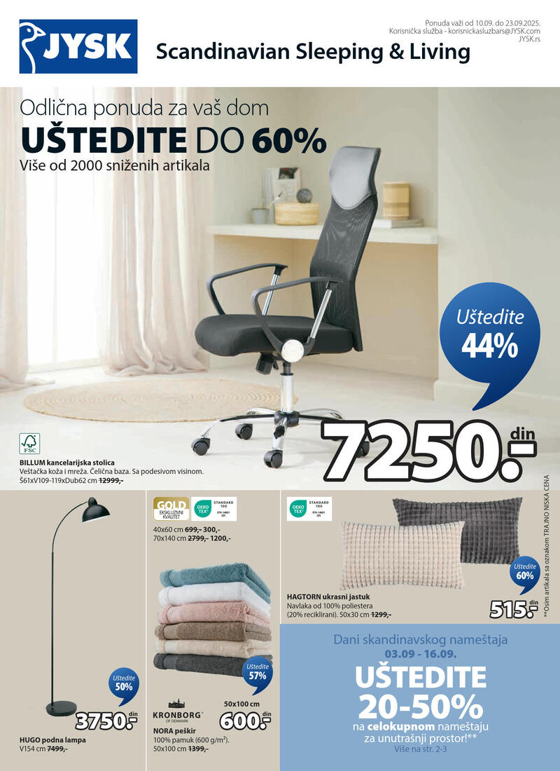 JYSK katalog akcija