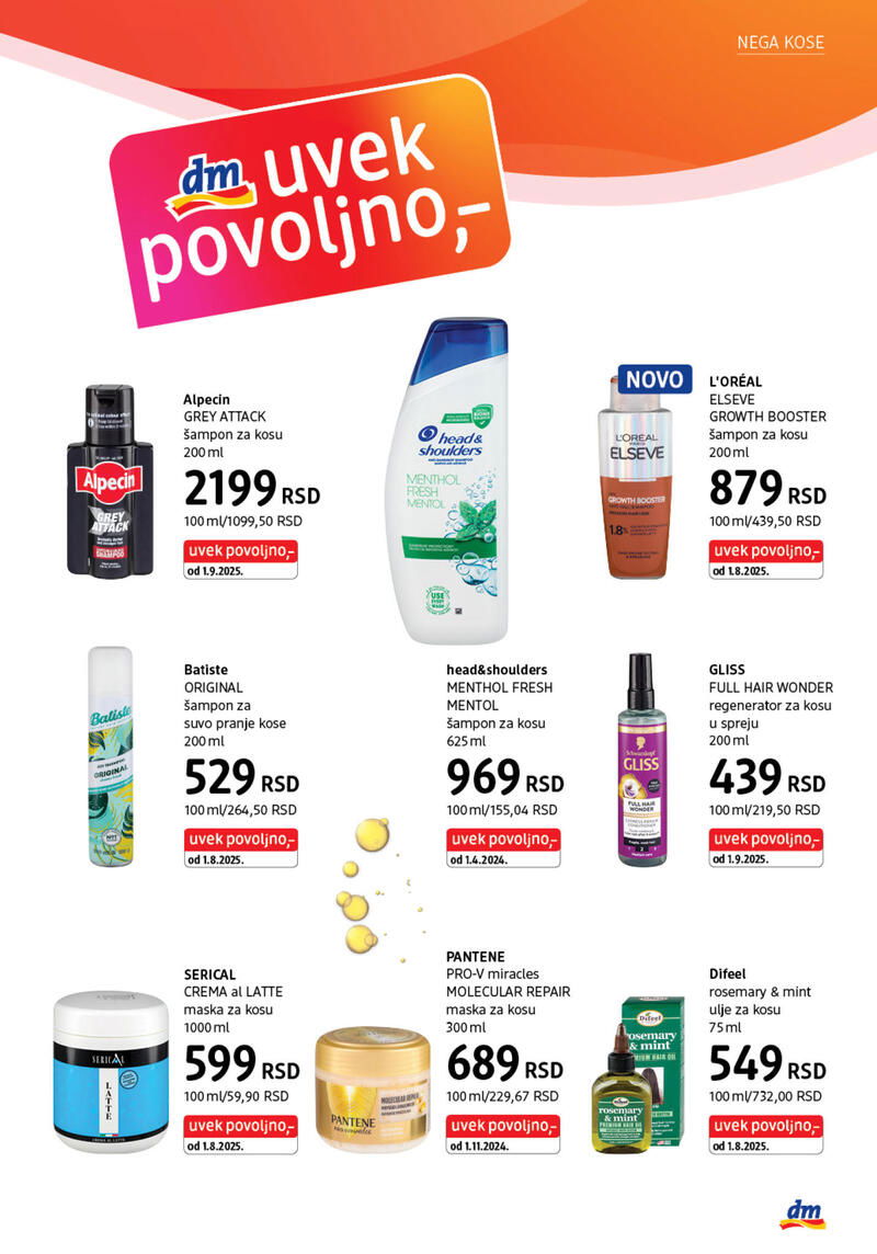 DM Drogerie katalog akcija