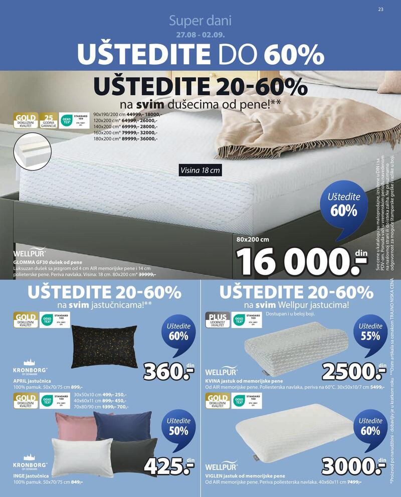 JYSK katalog nameštaj