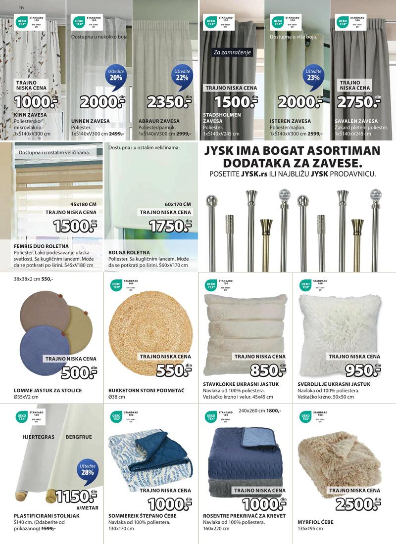 JYSK katalog akcija