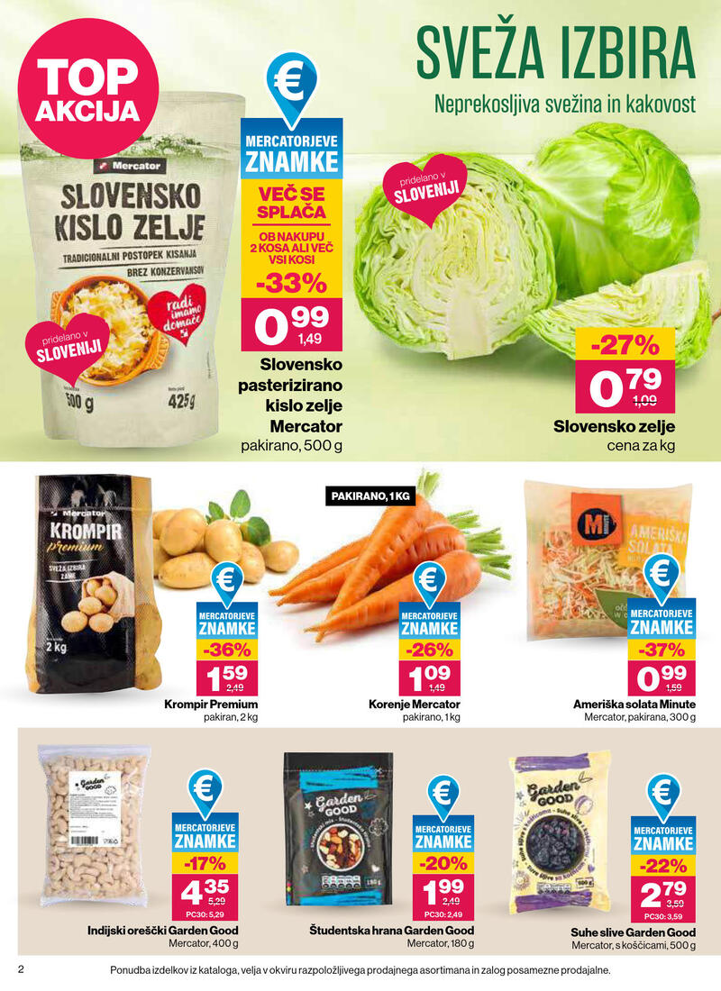Mercator katalog - Redna akcija