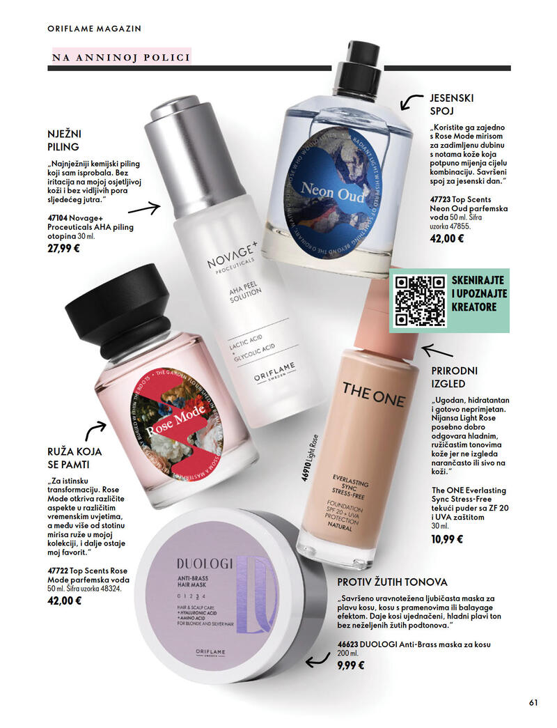 Oriflame katalog - Mjesečna akcija