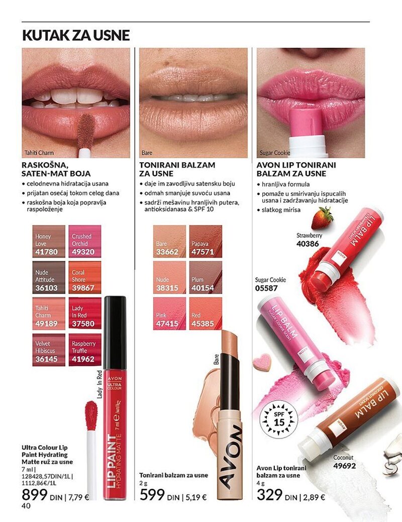 Avon katalog akcija