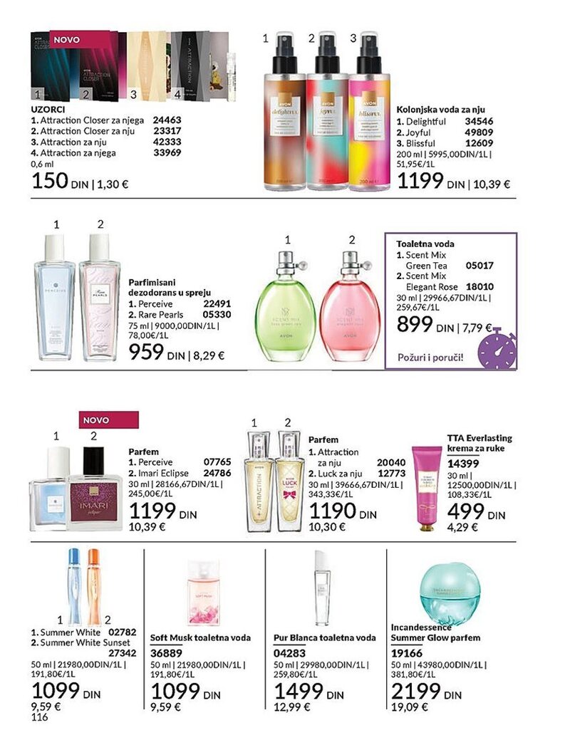 Avon katalog akcija