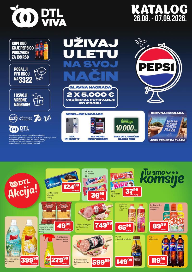 Kastrum VIVA katalog akcija Katalog hrana
