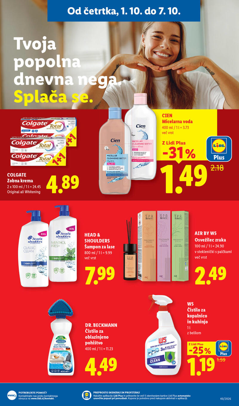 Lidl katalog - Tedenska akcija