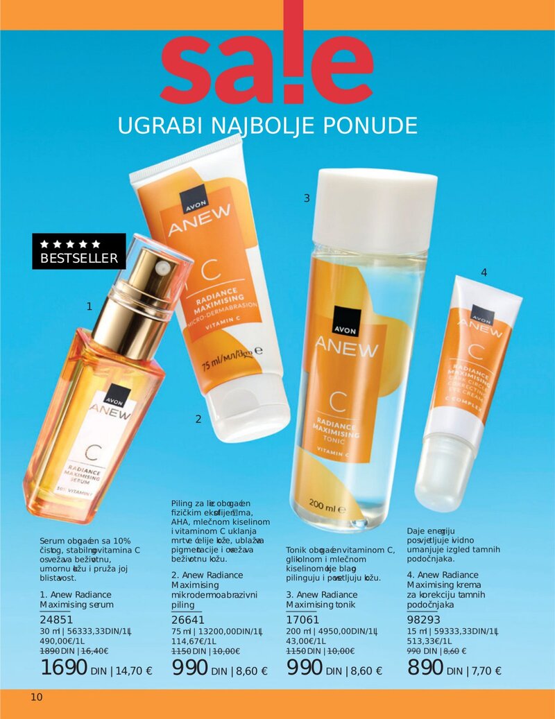 Avon katalog akcija
