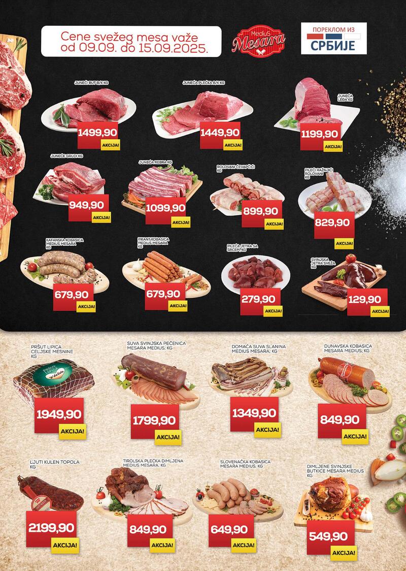 Medius katalog akcija