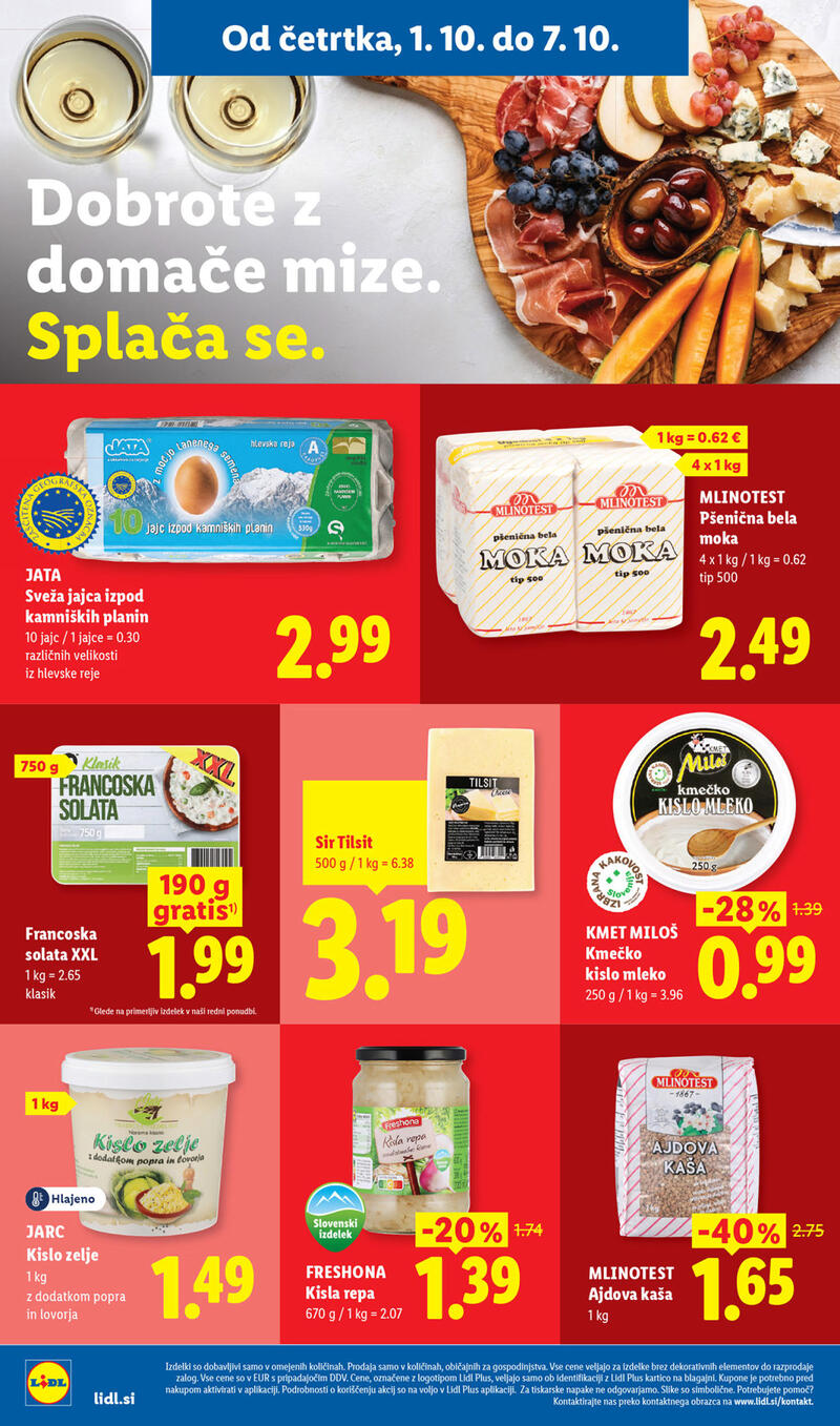 Lidl katalog - Tedenska akcija