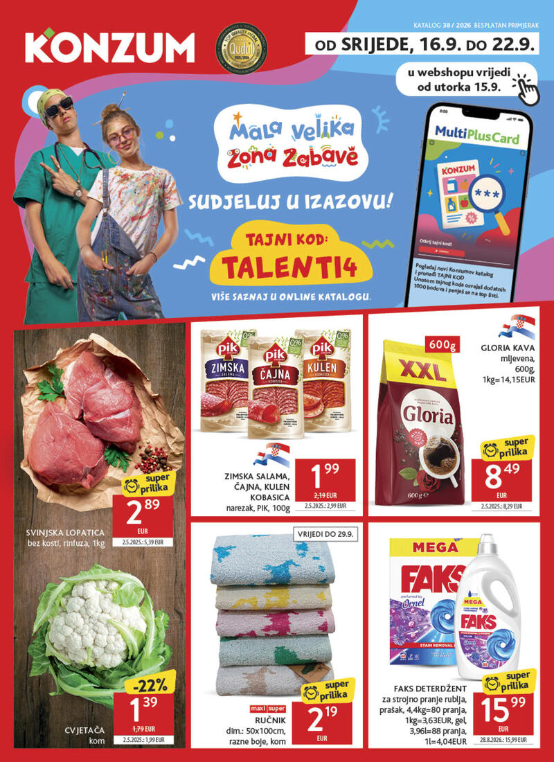 Konzum katalog akcija Kataloška akcija