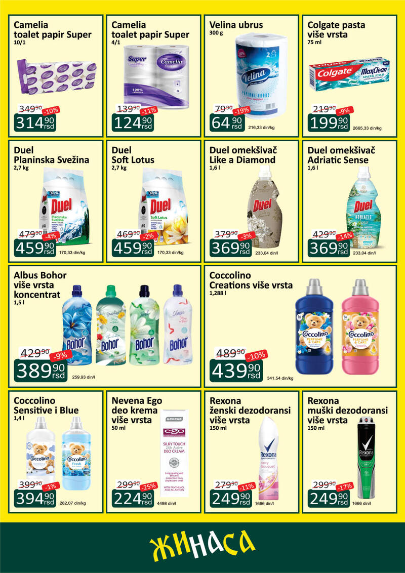 Žinasa katalog - Mesečna akcija