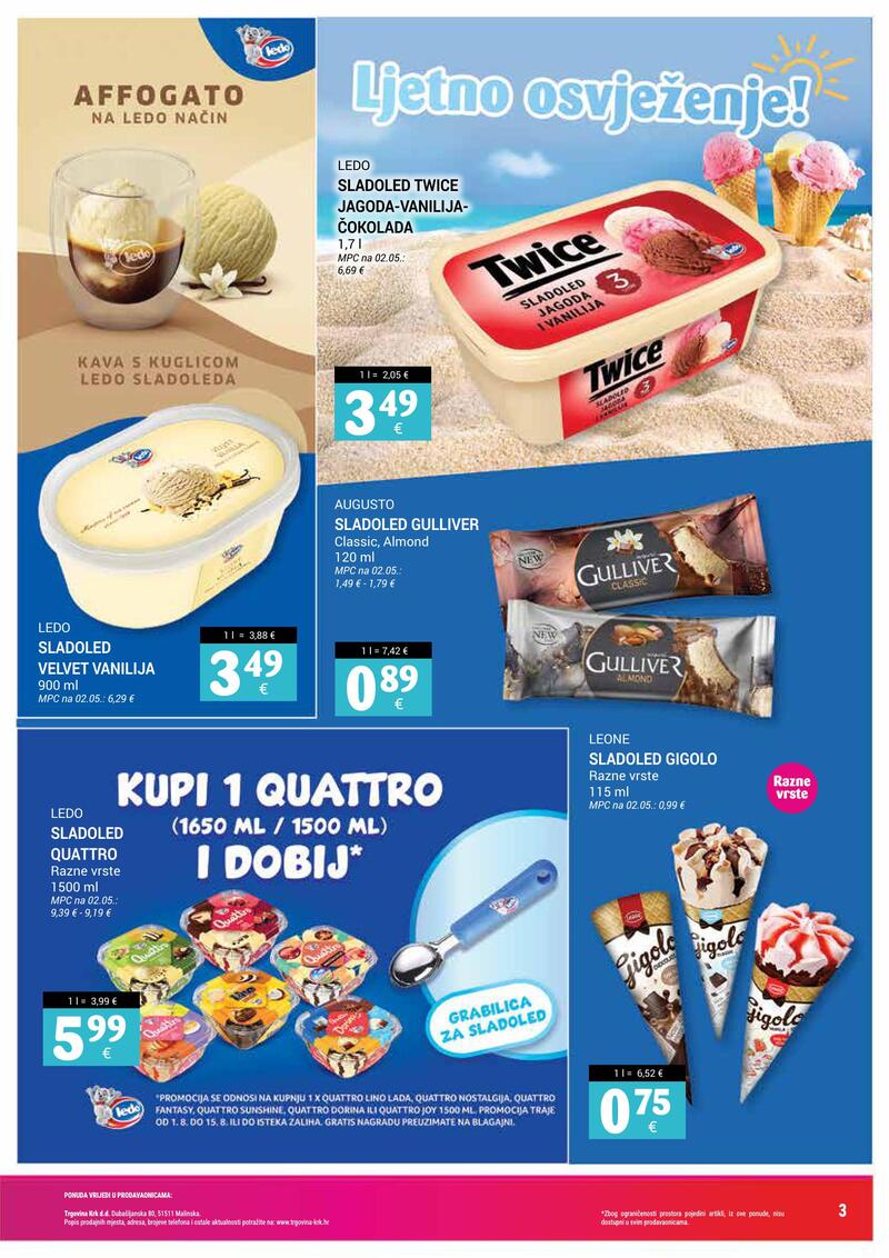 Trgovina Krk kataloška akcija