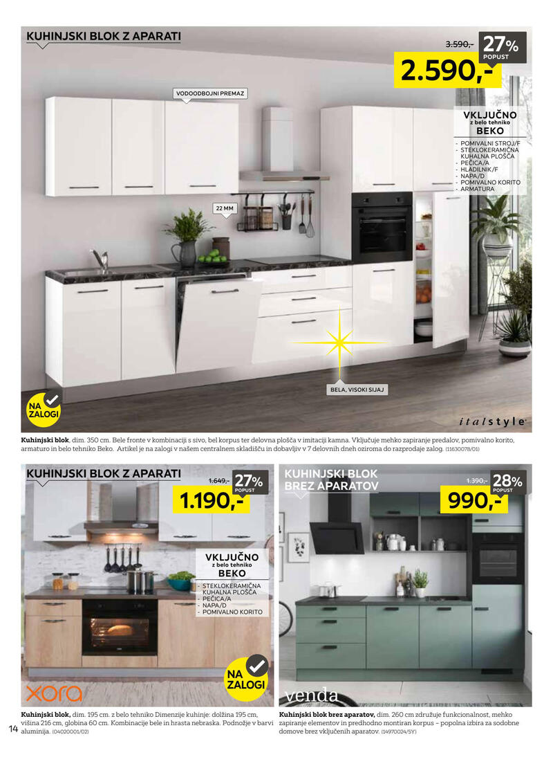 Lesnina XXXL redni katalog