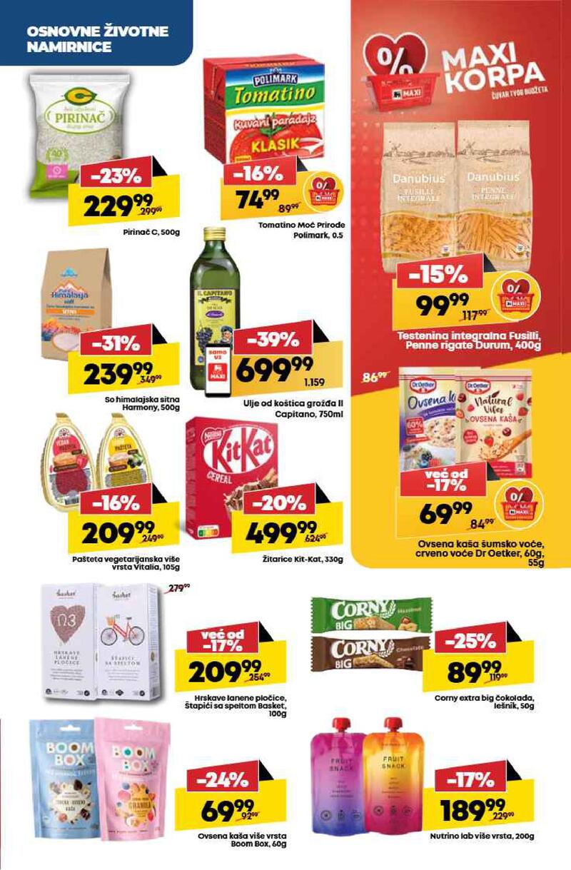 Mega Maxi nedeljna akcija