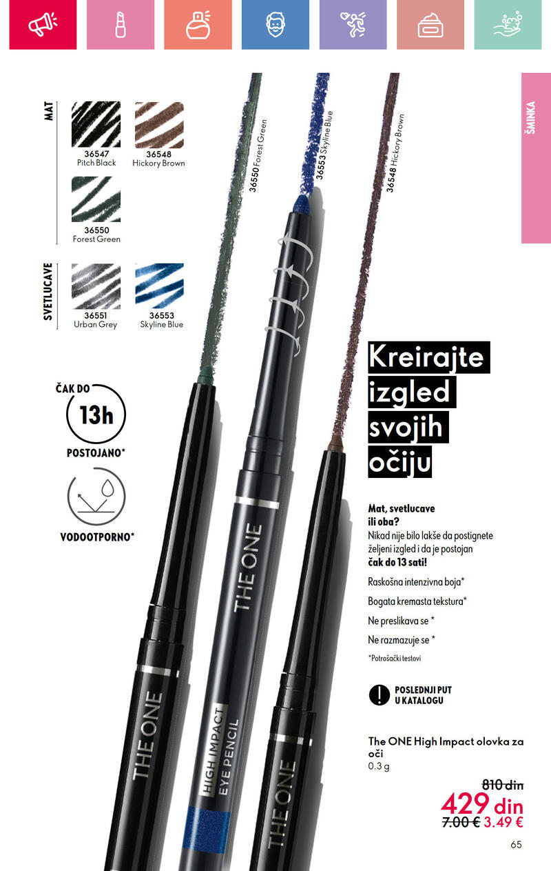 Oriflame katalog akcija