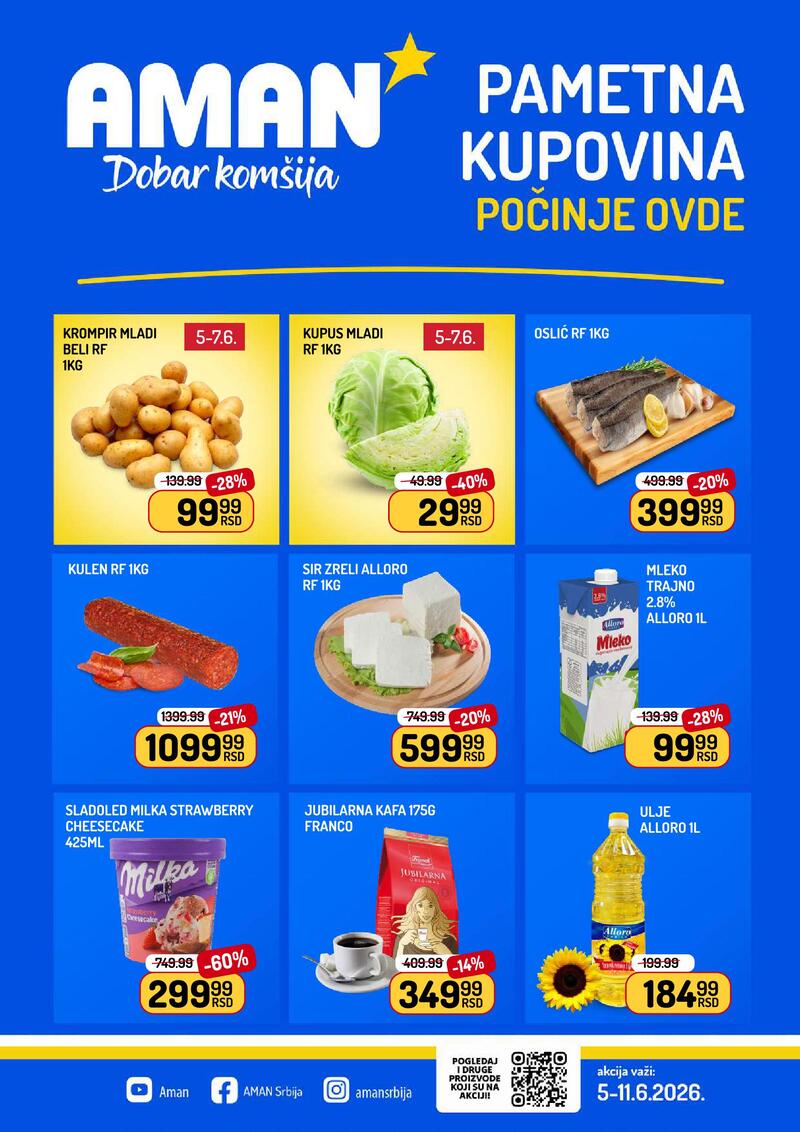 Aman katalog akcija Nedeljna akcija