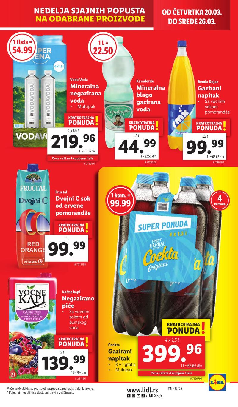 Lidl katalog akcija