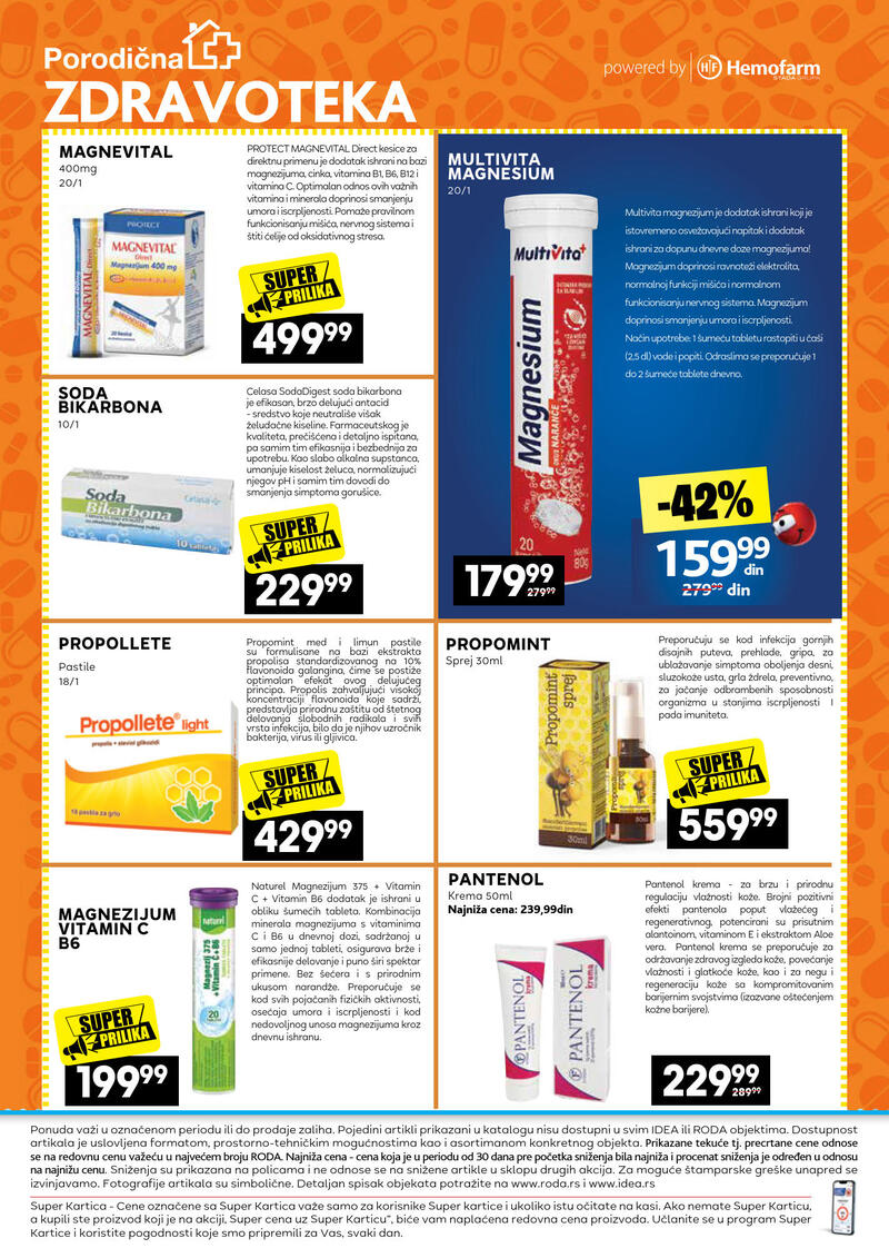 Roda katalog akcija